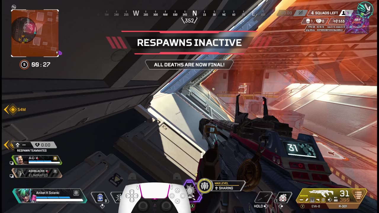 Zero to Hero: Solo Queue | Raw Gameplay with Controller Layout |Apex #007 Live