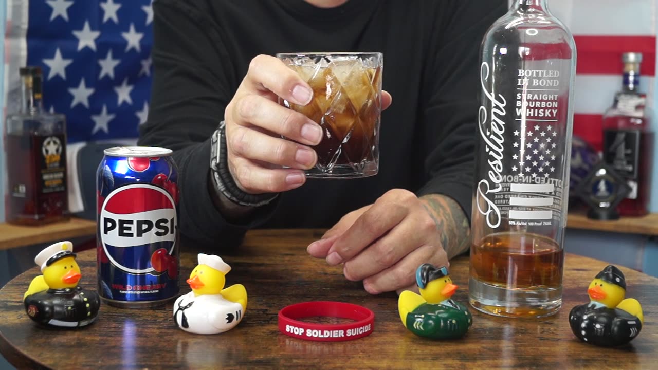 David Kunkle - Resilient Bottled in Bond Bourbon & Pepsi Wild Cherry Soda