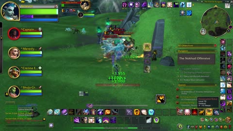 wowcraft in 2025 p55 - troll priest saving suramar because it's good money and clearing falanaar