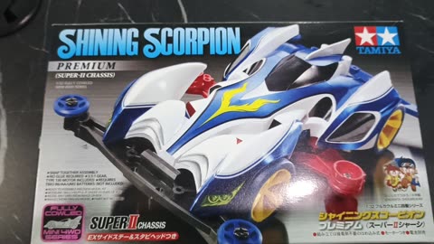Tamiya shining scorpion and Hexagonite