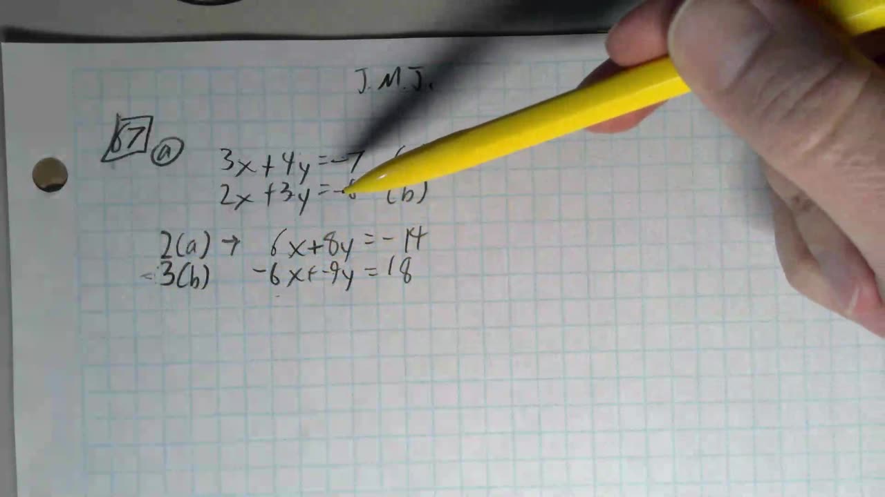 Saxon Algebra 1 Lesson 67 (a)
