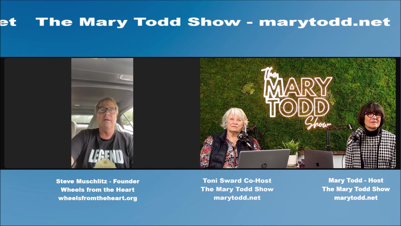 The Mary Todd Show - Mary Welcomes Long-time Friend Steve Muschlitz