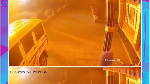 Srinagar: CCTV footage of the blast at Nowgam police station