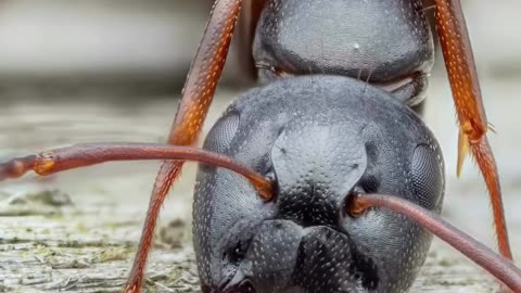 Insect macro photography by