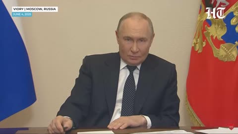 Putin "Who Would Negotiate With Terrorists" Direct Comments on Ukraine's Attacks On Russia