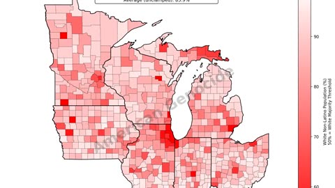 WHITE MAJORITY THRESHOLD