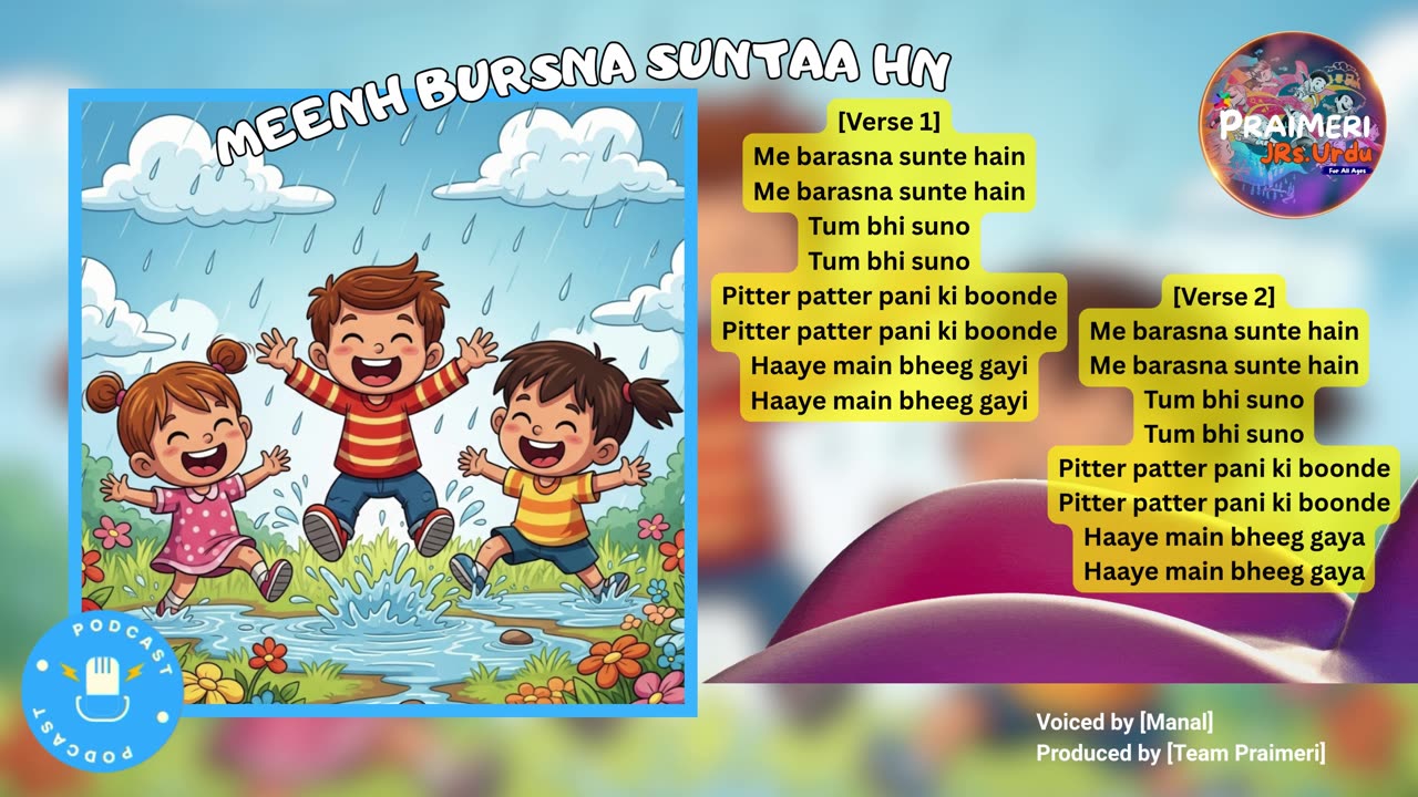 Meenh Bursna Suntaa hn | Timeless Nursery Rhymes and Songs