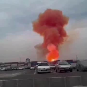 New Footage of Iranian Port Blast Caused by Several Hundred Tons of Sodium Perchlorate(Rocket Fuel)