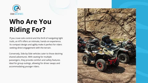 Side By Side Adventure Tours vs. ATV Tours: Which Should You Choose?