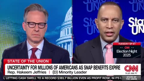 Rep. Jeffries, who refuses to open the government: