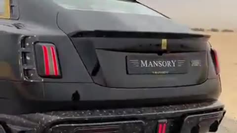 MANSORY Gold Rolls Royce Spectre 🔥 #mansory #cars #luxury
