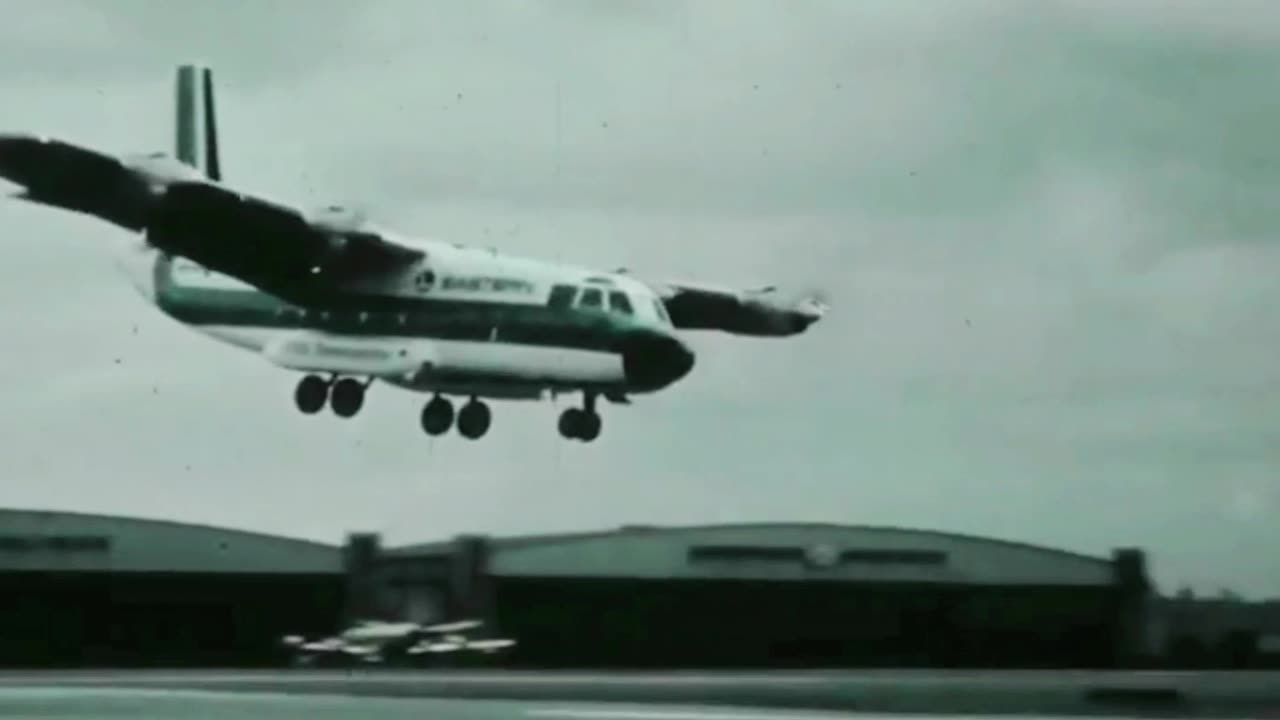 Bréguet 941 / McDonnell 188 first flown in 1961 demonstrating its STOL capabilities