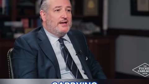 Tucker Carlson toasts Ted Cruz