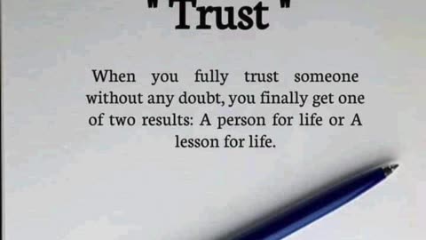 Trust: The Gateway to Lifelong Bonds or Valuable Lessons