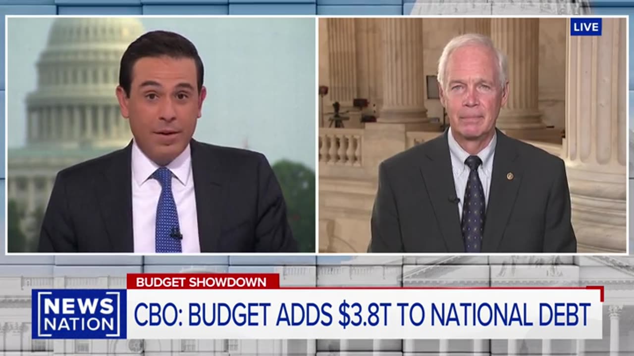 Senator Ron Johnson on The Hill 6.3.25