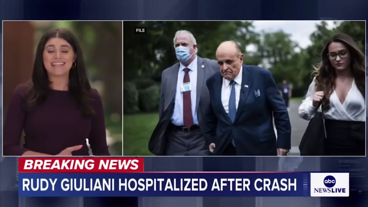 Sad News: Vehicle sped up to hit Rudy Giuliani, who is now hospitalized, serious...