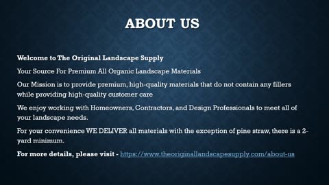 Landscape Supply in Lake Monticello, SC