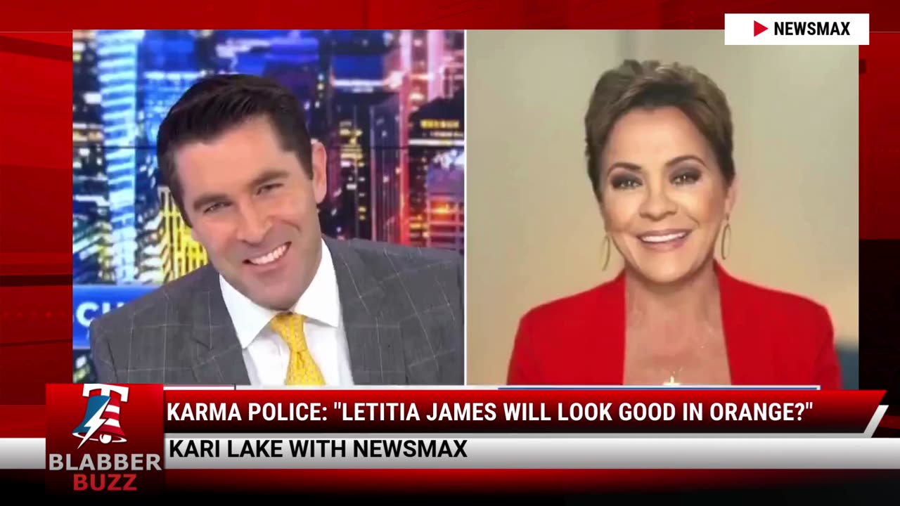 Karma Police: "Letitia James Will Look Good In Orange?"
