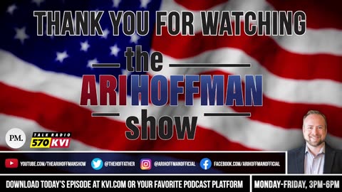 The Ari Hoffman Show- Democrats Love Dead Kids