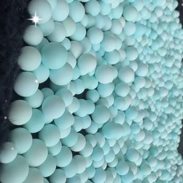 20250806-6 Natural Original Turquoise Round Beads Gather Green Spirit