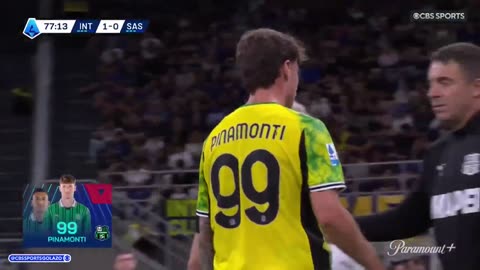 Inter - Sassuolo 2:1 | 21. 09. 2025 | Serie А