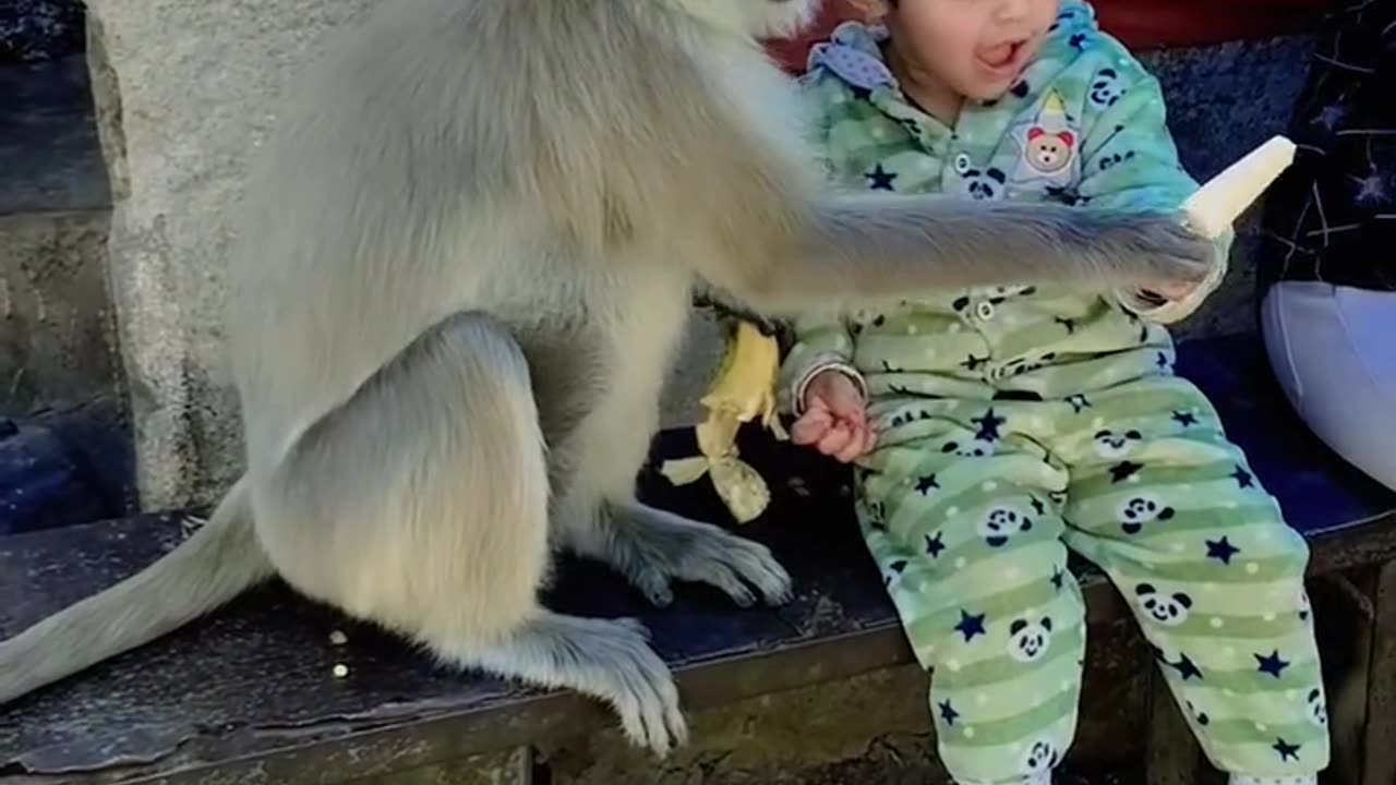 Try not to laugh 😂 let me try icecream baby