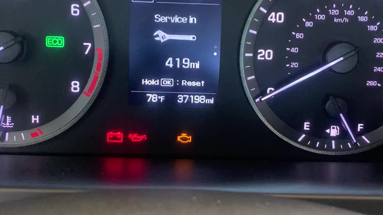 2017 Hyundai Sonata - Maintenance Reset