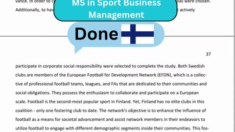 Student Work (Thesis) | Part 3 JAMK MSc Sports Business Thesis | Method & Data Collection Process