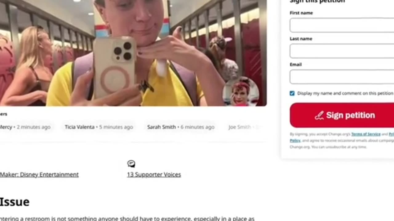 Lillytion ban on TikTok and Disney petition passed