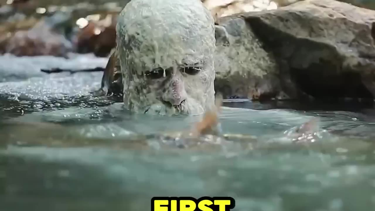 Testing out fishing techniques