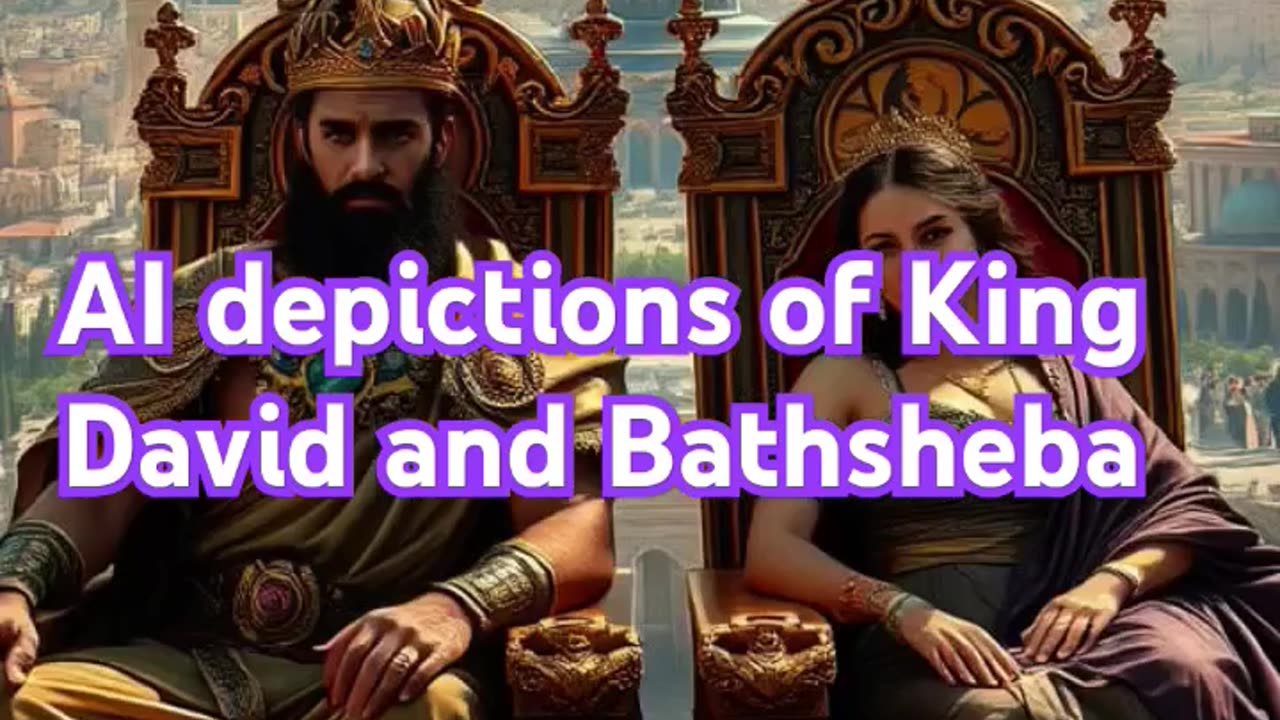 AI Created Imagery of King David and Bathsheba