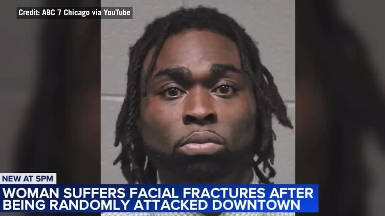 Black man beats hundreds of White woman and children.