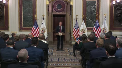 🇺🇸 VICE PRESIDENT JD VANCE SWEARS IN NEW SECRETARY OF THE ARMY