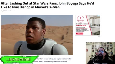 John Boyega Interested In Playing Bishop After Blaming Fans For His Role In The Star Wars Sequels