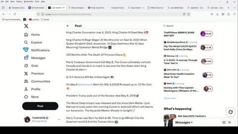 King Charles Dead In The Next 72 Hours?!?! Ding Dong The King Is Gone Soon, Currency Reset Time
