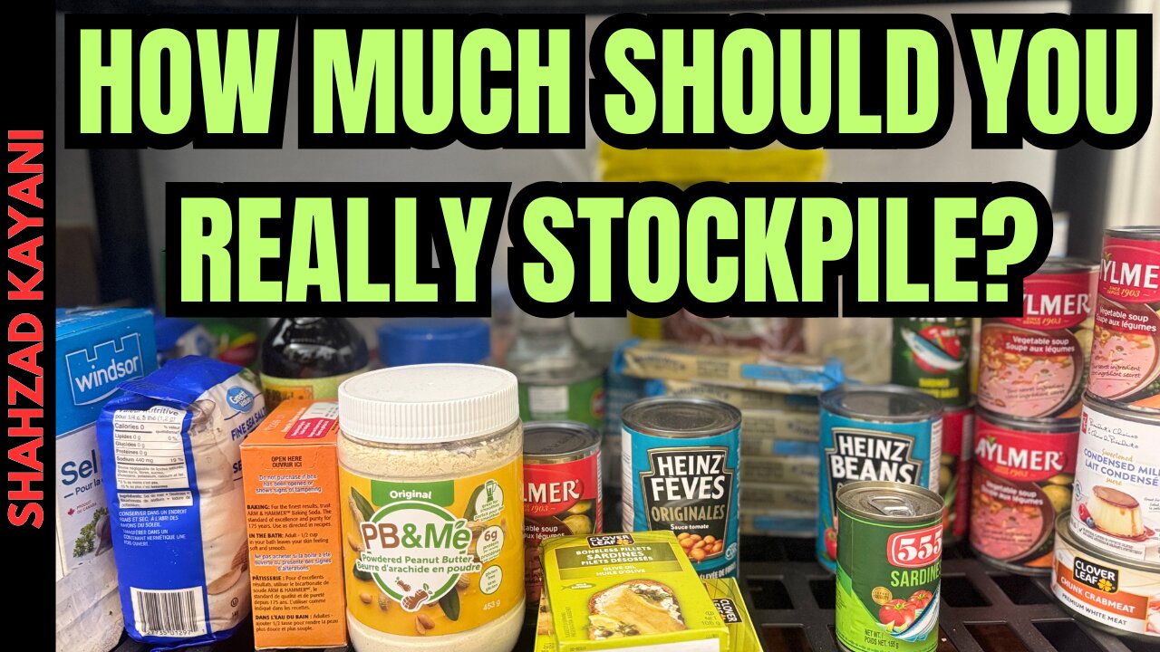 How Much Emergency Supplies Should Preppers Stockpile?