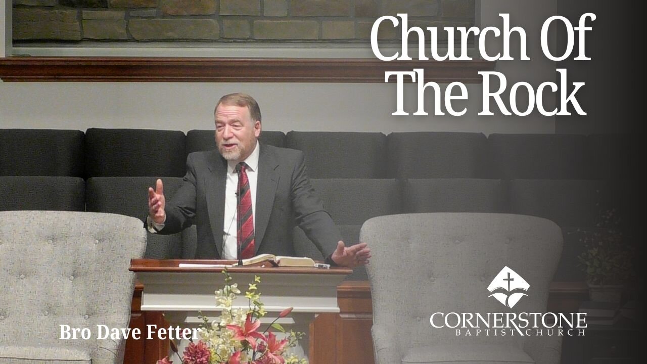 Church Of The Rock--Sun PM--March 30, 2025