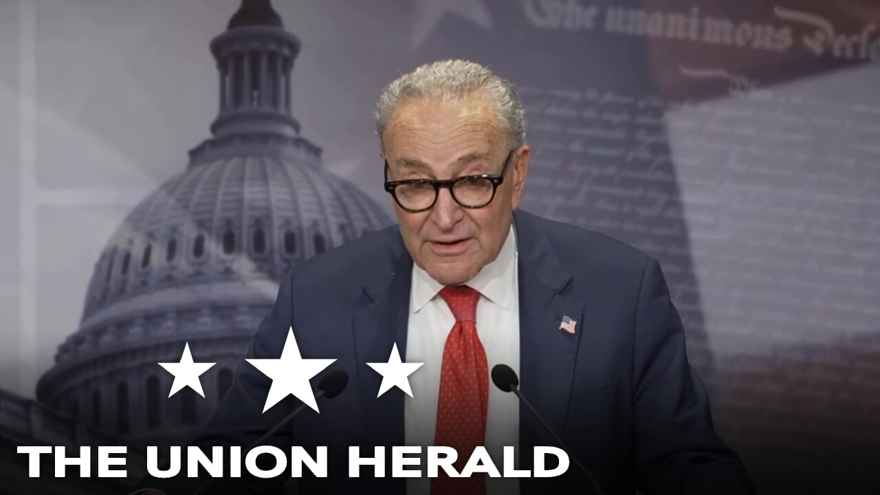 Senate Democratic Leader Schumer Holds a Press Conference on the 2025 Elections Results