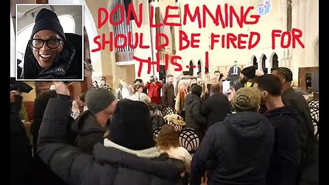 Church Service DISRUPTED By Don Lemon's Lemmings!