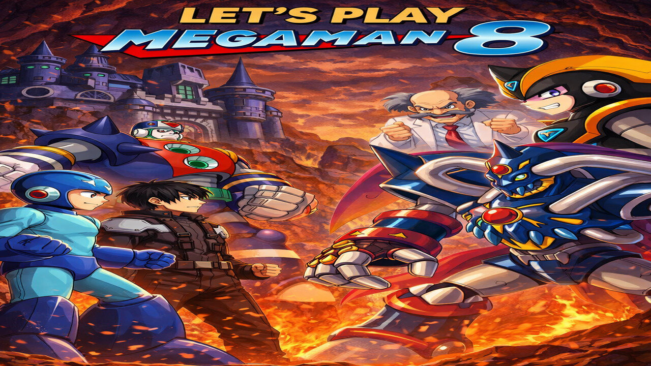 Let's Play Megaman 8 Part 1 (b): Evil robots from outer space!