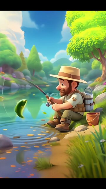 Looks like it's a good day for fishing