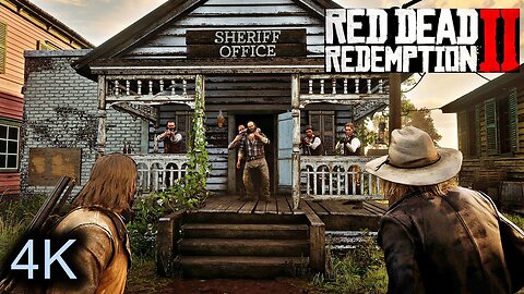 Red Dead Redemption 2 - Sheriff Gray Confrontation