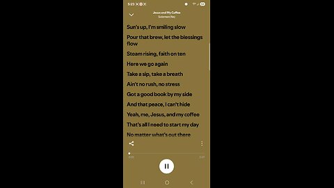 Solomon Ray: Jesus and My coffee ☕️
