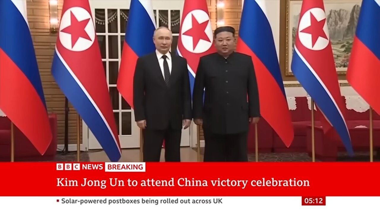 Kim Jong Un to join Putin and other leaders at China military parade