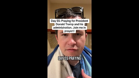 Day 55: Praying for President Donald Trump and his administration. Join me in prayer!!