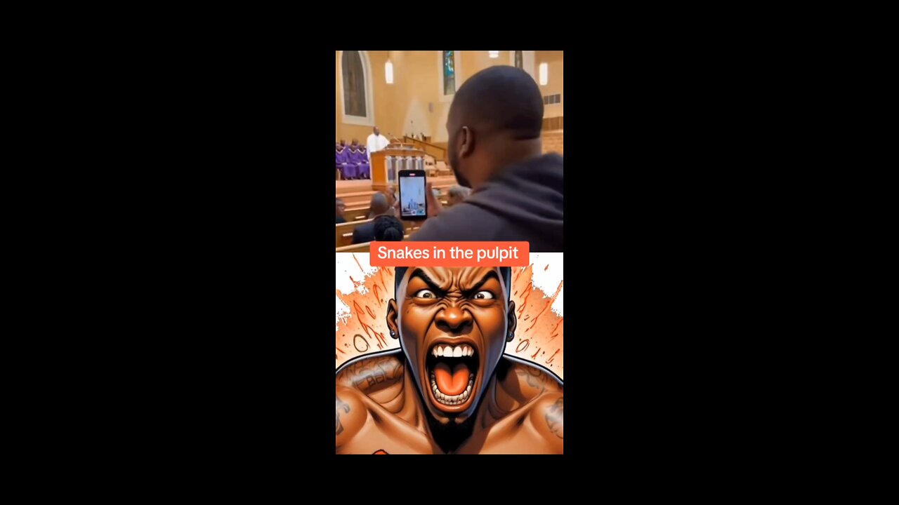 Another Snake in da pulpit #sad