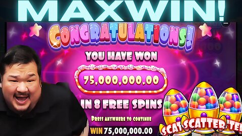 BIG BOY CHENG DID IT AGAIN! ANOTHER 75 MILLION MAXWIN MAXBET ON SUGAR RUSH 1000!