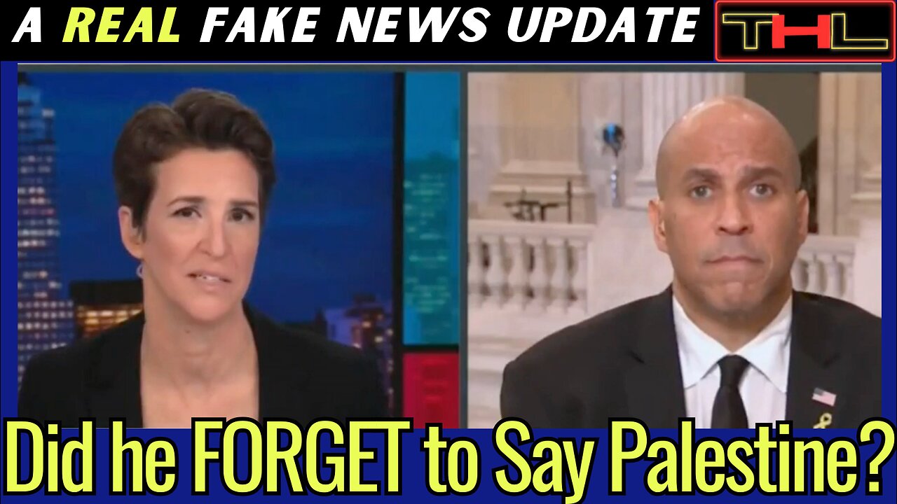 A REAL Fake News Update | Don’t Fall for Cory Booker’s 25 hr Propaganda Speech