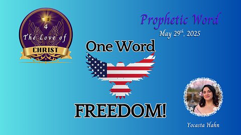 Ep. 23- One Word- Freedom!