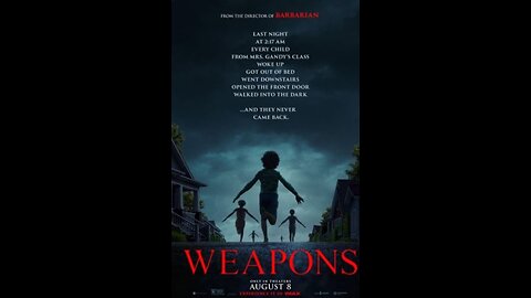 Weapons (2025) | Official Trailer #joshbrolin #juliagarner #horror #mystery #thriller #vanish #
